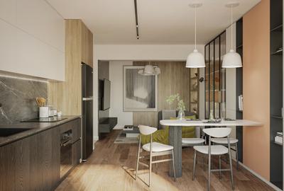 Apartament cu 3 camere decomandat în Galata
