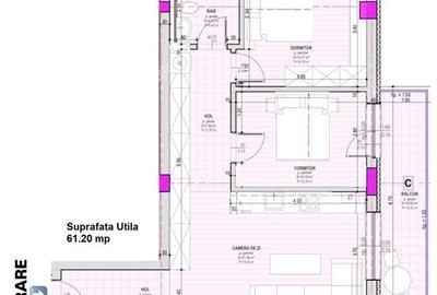 Apartament la cheie cu 3 camere etaj 1 zona Pictor Brana/Selimbar - 9