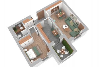 Roka Doamna Ghica - apartament 2 camere, FINALIZAT - 2