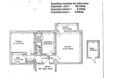 Apartament 2 camere - Inel II - 123.000 euro (cod E6) - 11