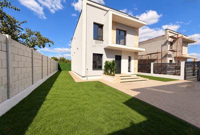 Casă mediteraneană Berceni | 120 mp | 4 camere | 3 băi | Teren 310 mp - 3
