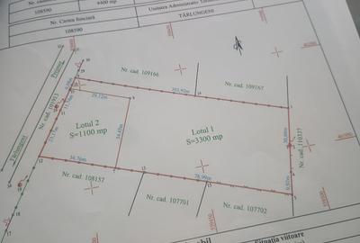 Teren Construcții intravilan de 4400 mp, în Cărpiniș