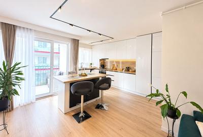 Apartament cu 2 camere semidecomandat, mobilat în Florești