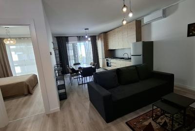 Apartament cu 2 camere semidecomandat, mobilat în Virtuții
