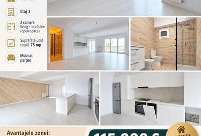 Apartament cu 2 camere decomandat, mobilat în Gară