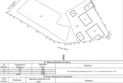 Două case de vânzare în POPRICANI Teren 2.369 mp PRET 165000euro - 9