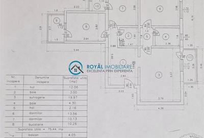 Royal Imobiliare - Vanzare apartament 3 camere zona Eroilor - 14