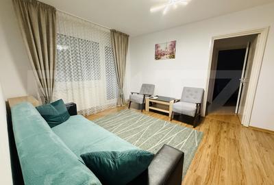 Apartament cu 2 camere semidecomandat, mobilat în Gemenii