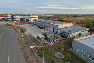 Hală în parc industrial Borș 1, teren 2.903 mp, de vânzare - 2
