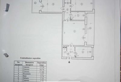 3 Camere, 70 mp, centrala proprie, 5 Minute de Metrou Lujerului - 19