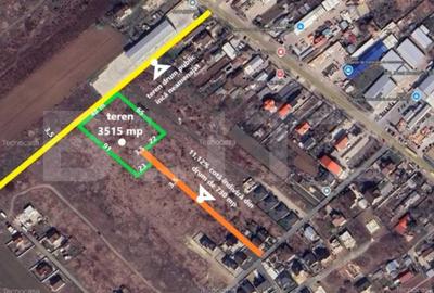 Teren agricol intravilan de 3515 mp, în Exterior Sud