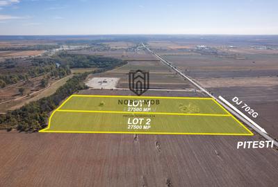 Vanzare teren 55.000 mp | Deschidere  180 m la DJ 702G | La 20 km de Pitesti - 5