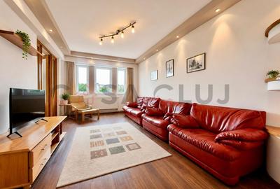 Apartament cu 4 camere semidecomandat, mobilat în Zorilor