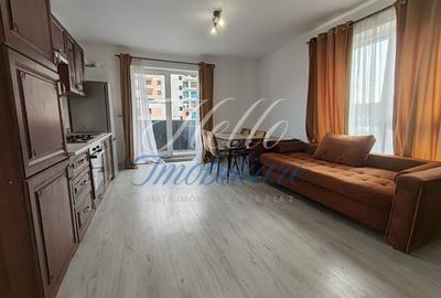 Apartament cu 2 camere semidecomandat, mobilat în Dâmbul Rotund