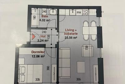 Oferta ideala! 2 camere în bloc nou, lângă metrou, la un preț avantajos! - 5