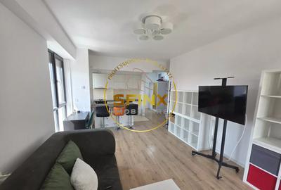 Apartament cu 2 camere semidecomandat, mobilat în Calea Călărașilor