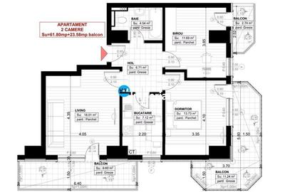 Apartamente noi cu 3 camere de vanzare in Iasi COPOU - 9