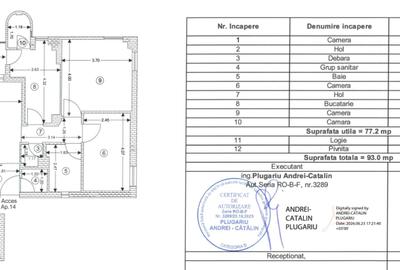 Apartament 3 camere in Centrul Nou Brasov zona ONIX - 3
