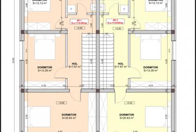 Duplex Modern in Giroc | 5 Camere | 120 mp Utili | Teren 270 mp - 3