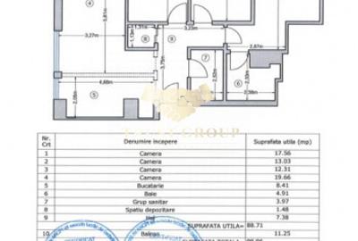 4 camere Drumul Taberei-Auchan | Loc de parcare subsol | - 8
