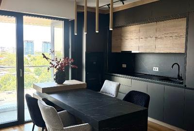 Apartament cu 2 camere semidecomandat, mobilat în Barbu Văcărescu