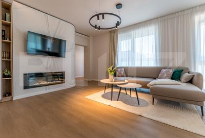 Apartament cu 3 camere semidecomandat, mobilat în Zorilor
