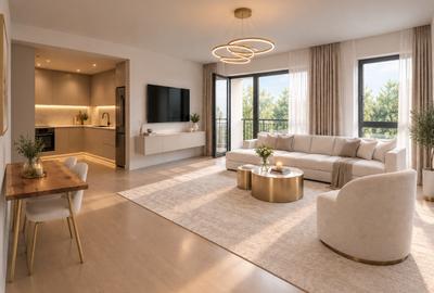 Apartament cu 3 camere semidecomandat în Eminescu
