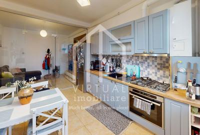 Apartament cu 3 camere, 51mp utili, curte 85mp, loc de parcare - 1
