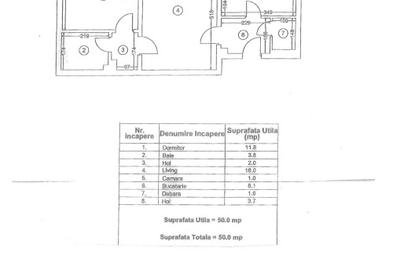 Apartament 2 camere semidecomandate Tomis 2, Constanta - 8