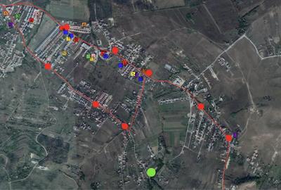 Teren Construcții intravilan de 365 mp, în Borhanci