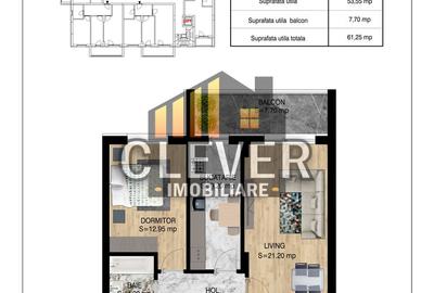 Apartament cu 2 camere decomandat în Theodor Pallady