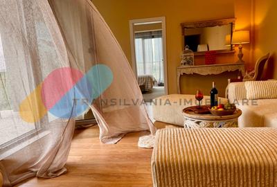Apartament cu 3 camere semidecomandat, mobilat în Borhanci