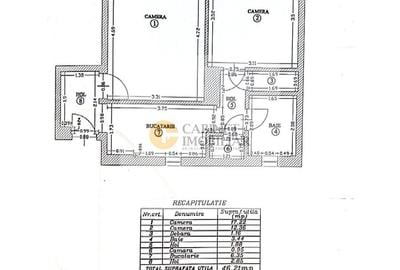 2 camere I Bulevard General Gh Magheru I Etaj 2 I 1960 - 5