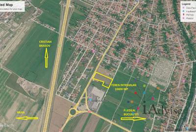 Teren Construcții intravilan de 10400 mp, în Sud