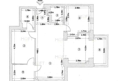 Apartament Modern Aviatiei /  Caramfil cu Balcon privat si Parcare - 16