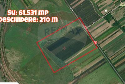 De vanzare Teren extravilan 61.531 mp, Com Mitreni, Calarasi / DN 4 - 1