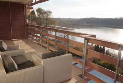 Apart. lux 3 camere,167mp cu vedere la lac+piscina,2 loc parcare,boxa Tancabesti - 3