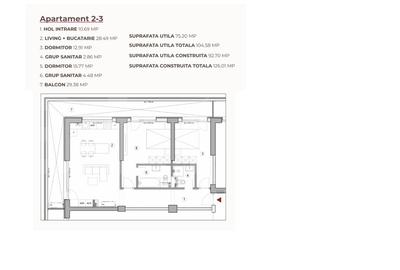Apartament cu 3 camere decomandat în Calea Severinului