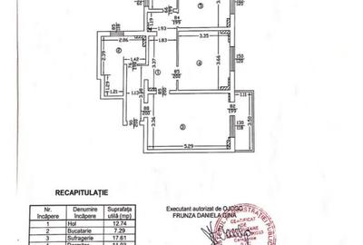 Apartament cu 2 camere decomandat în Central