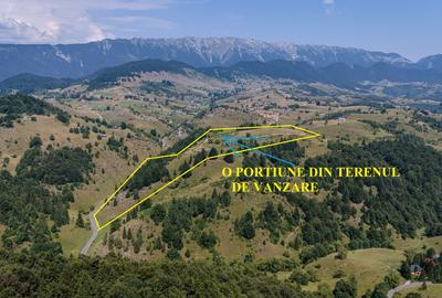 Teren cu panorama unica si incredibila in Sirnea - 2