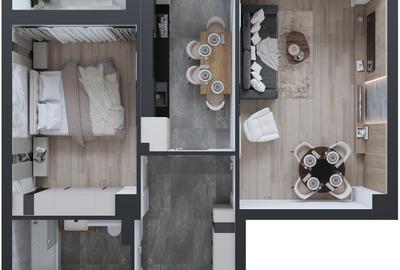 Apartament 2 camere CUG - Tehnopolis  COD 152238 - 4