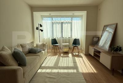 Apartament cu 2 camere semidecomandat, mobilat în Țiglina 2