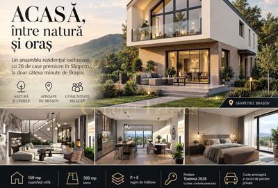 Casă individuală cu 4 camere în Sânpetru