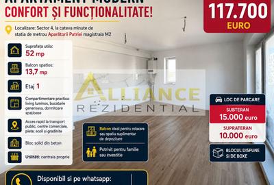 Apartament cu 2 camere decomandat în Apărătorii Patriei