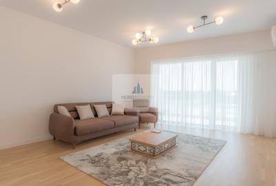 Apartament cu 2 camere, mobilat în Băneasa