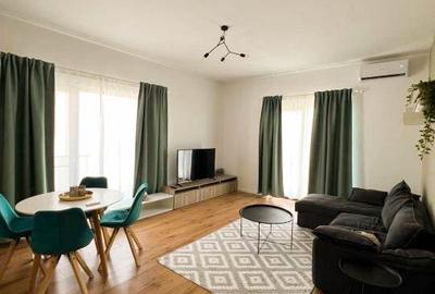 Apartament cu 3 camere semidecomandat, mobilat în Tunari