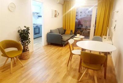 Central Rezidence,Parcul C arcului, 2 camere lux, 60 mp, terasa, etaj 4 - 5