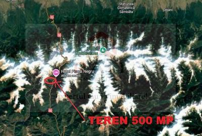 Teren extravilan tip pădure de vânzare 500 mp Arefu Transfăgărășan - 8