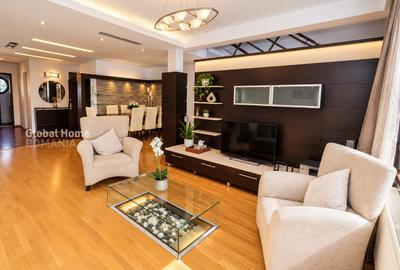 DUPLEX ÎN HERĂSTRĂU | 5 CAMERE | OFFICE | 3 BĂI | 4 BALCOANE | PARCARE 3 MAȘINI - 5