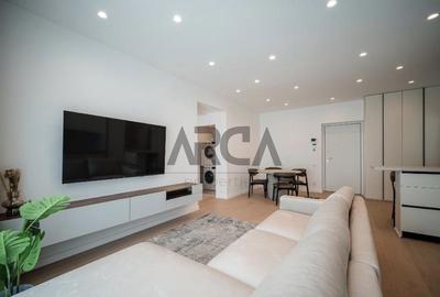 Apartament cu 2 camere semidecomandat, mobilat în Pipera